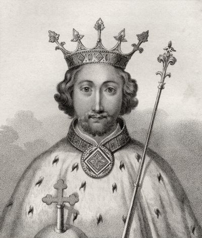 Richard II, engraved by Bocquet, from 